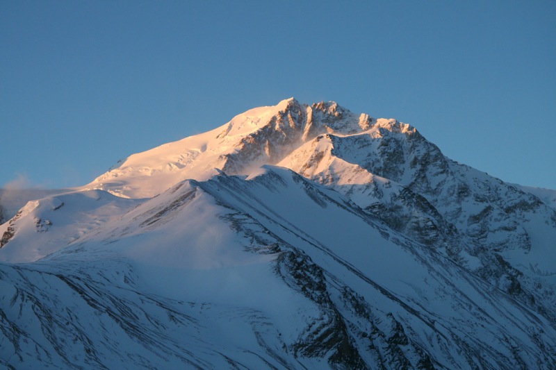 The towering Shishapangma mountain in Tibet.