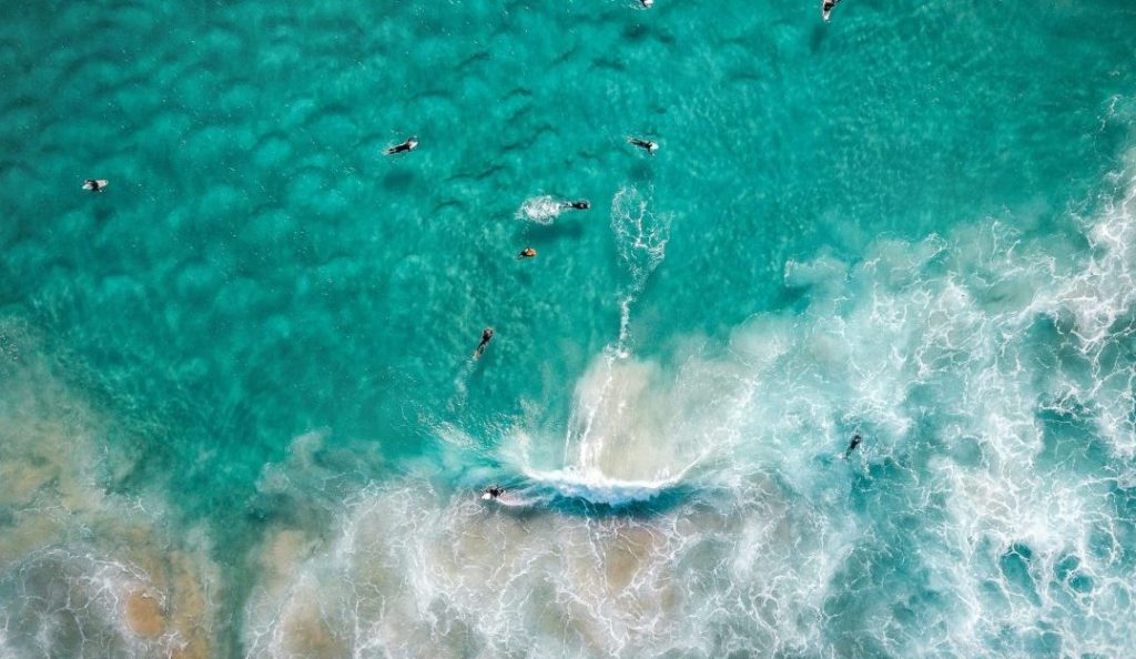 African beaches have remarkably clean and clear Water