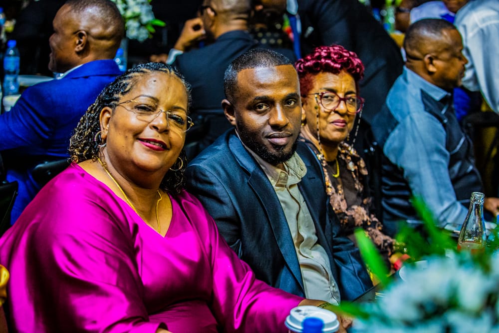 Zara Tanzania Adventures CEO with her management team at the serengeti Awards.